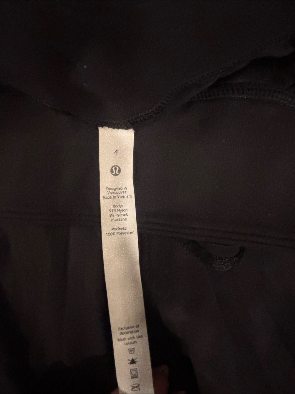 lululemon athletica Black Drawcord Jogger Pants - Picture 3 of 8